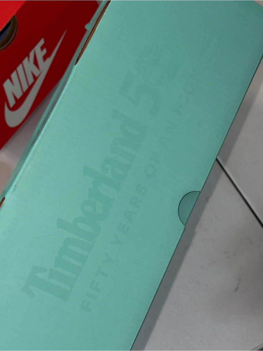 NEW Timberland 50th Anniversary Premium 6” Waterproof Boots Light Green Nubuck - Picture 16 of 16